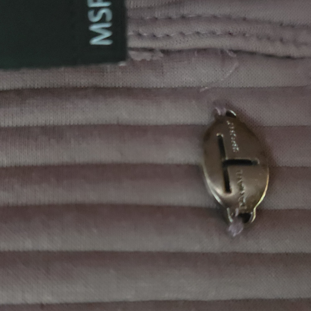 Tahari Sport Cozy Ribbed Cowl Neck Sweatshirt - Picture 5 of 6